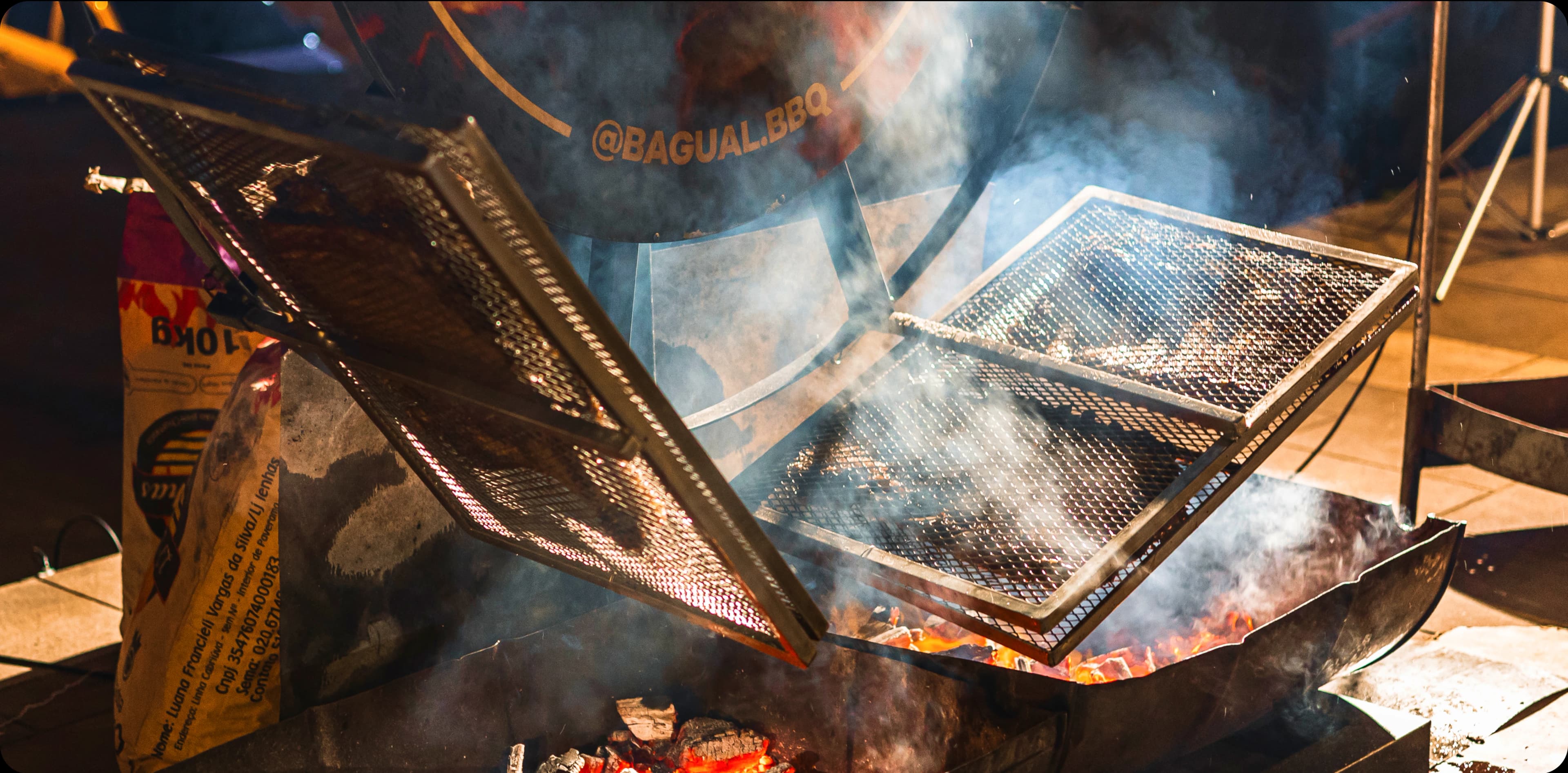 Roda Gigante de Costela com muita brasa